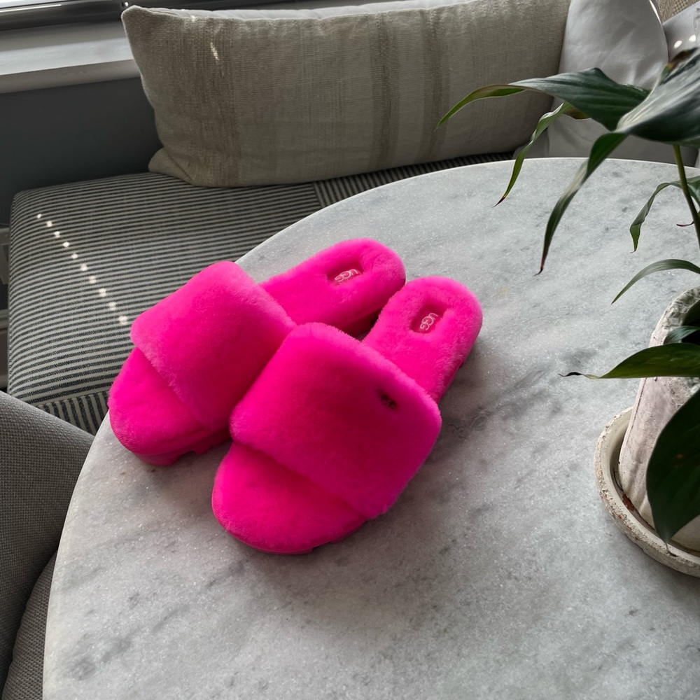 Hot Pink UGG Slippers